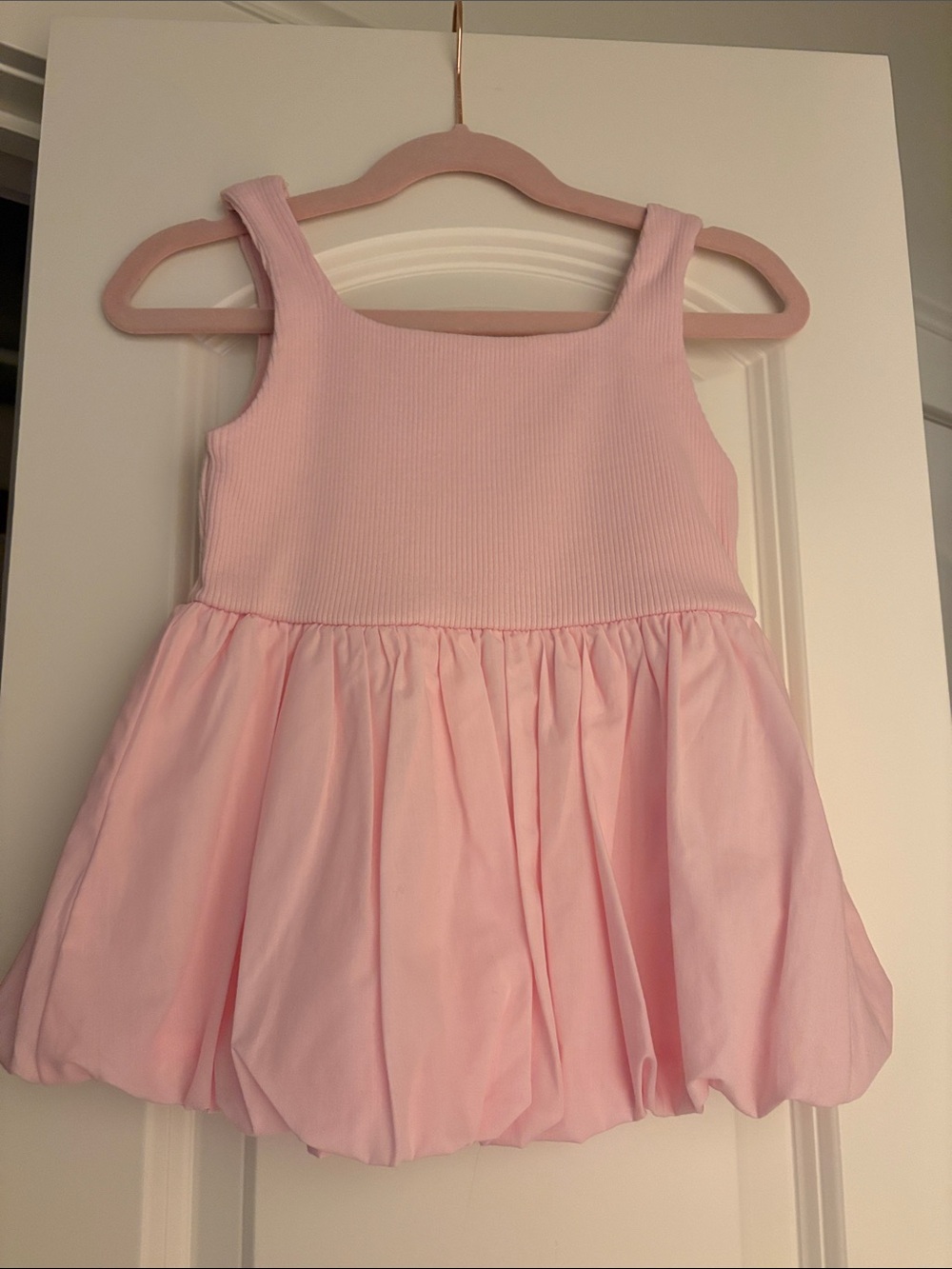 Abercrombie Kids Sweet Pink Girls' Sleeveless Bubble Dress